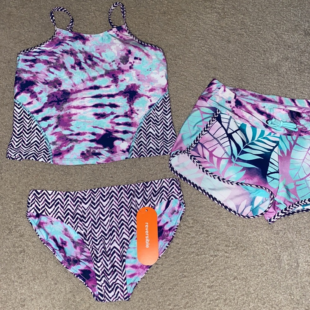 Reversible Mix N Match Tankini Set